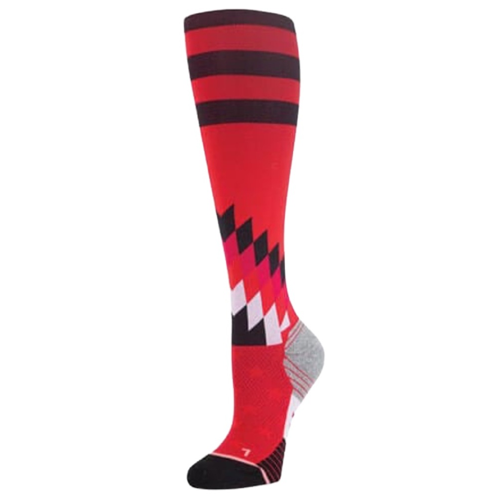 Stance Women’s Fusion Running Socks Uncommon OTC Red